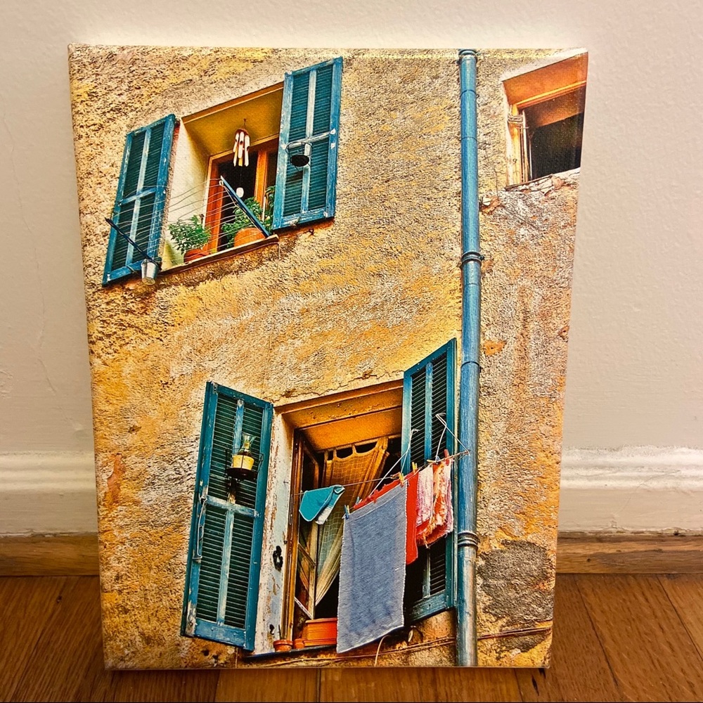 WINDOWS – Cannes, France - 12x9 photo on canvas